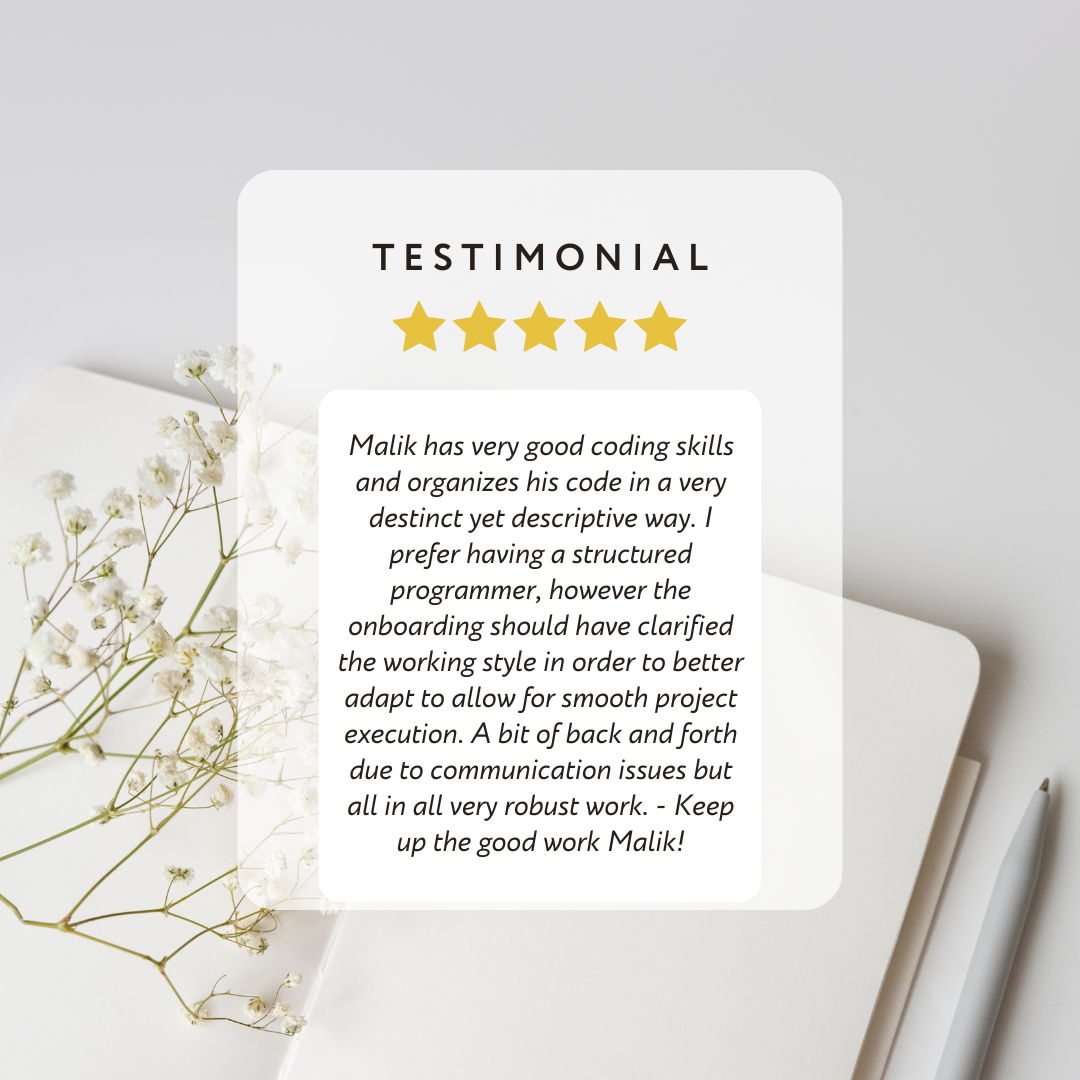 Client testimonial 2